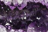 Wide, Purple Amethyst Geode - Uruguay #380303-1